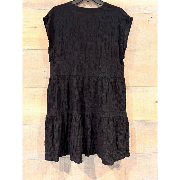 Robin Piccone  Fiona Tiered black Dress size XS - Picture 7 of 9